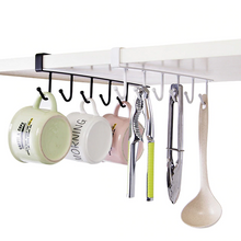 Load image into Gallery viewer, Under-Cabinet Hanger Rack (6 Hooks)