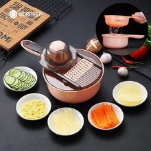 Load image into Gallery viewer, WORTHBUY Multifunction Vegetable Slicer Mandoline Fruit Vegetable Cutter Carrot Potato Grater With Blade Kitchen Accessories