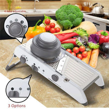 Load image into Gallery viewer, Adjustable Mandoline Slicer Professional Grater